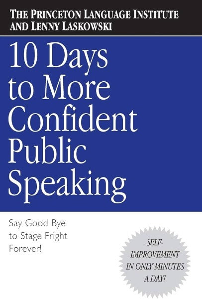 10 Days to More Confident Public Speaking