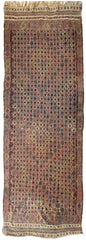 Antique Turkish Jajim Wool Rug 5’6” x 14’5”