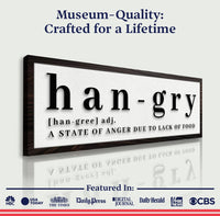 Hangry Kitchen Sign