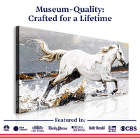 Modern Abstract Horse Wall Art
