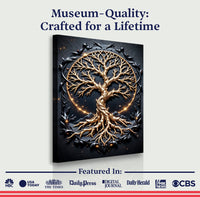 3D Celtic Tree of Life Wall Art II