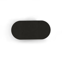Concrete Coffee Table - 50" x 24" Oval