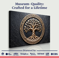 3D Celtic Tree of Life Wall Art V