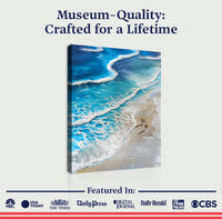 Beachfront Painting Coastal Wall Art III