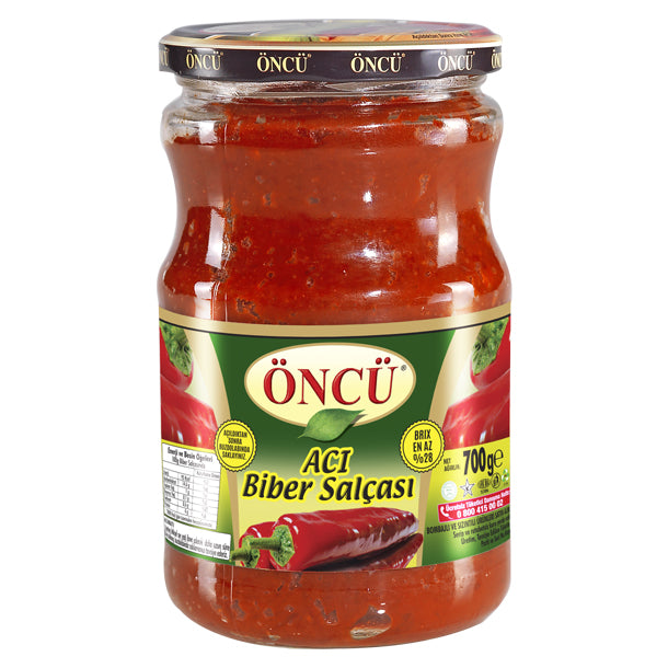 Oncu Pepper Paste Hot 700 G