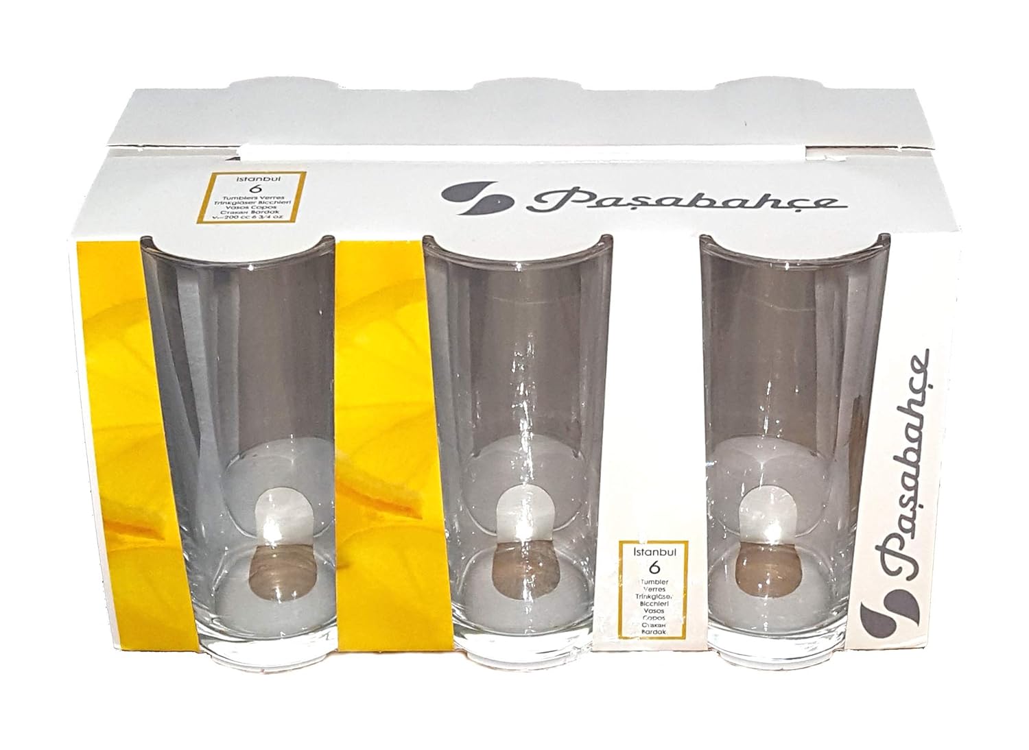 Pasabahce Istanbul Raki Glass 6 Pcs