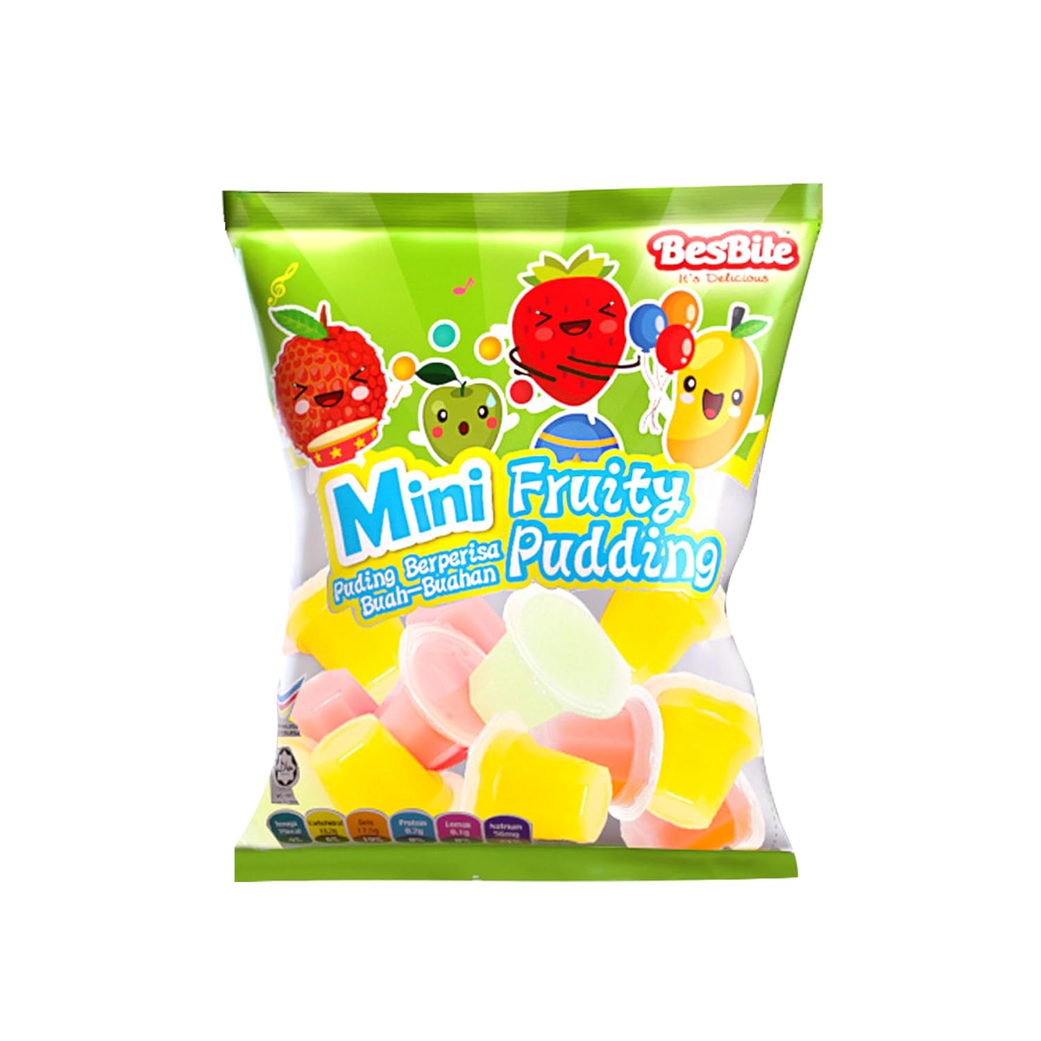 Besbite Fruity Pudding 225G