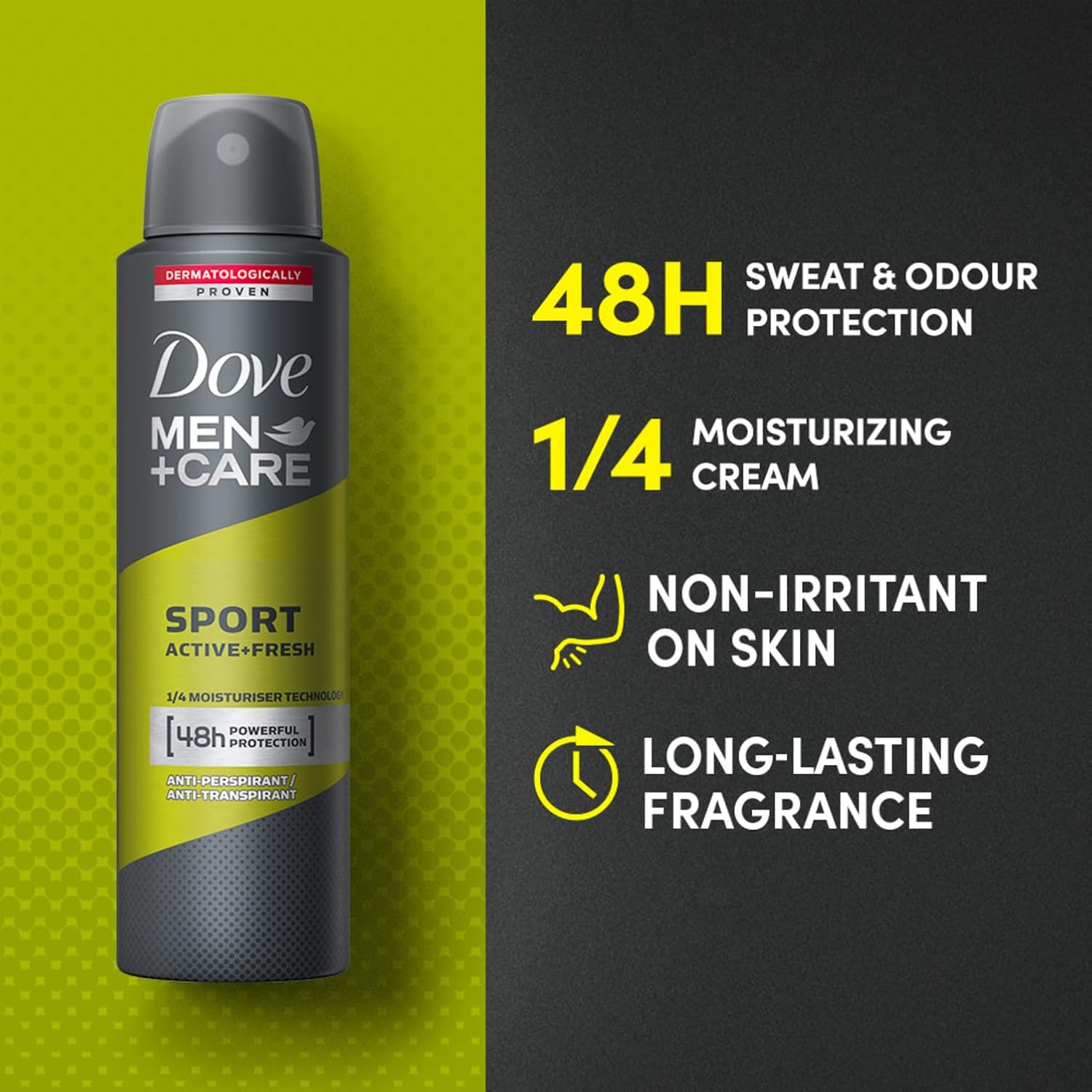 Dove Men Sport Spray 150Ml