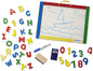 Melissa & Doug Magnetic Chalkboard and Dry-Erase Board With 36 Magnets, Chalk, Eraser, and Dry-Erase Pen