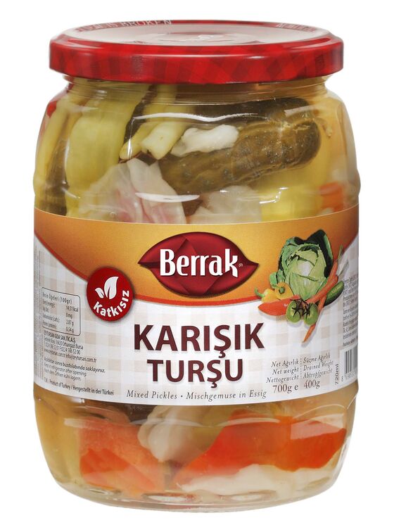 Berrak Mixed Pickles 700 Gr