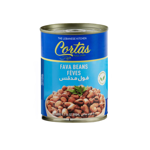 Cortas Fava Beans Plain 400 Gr