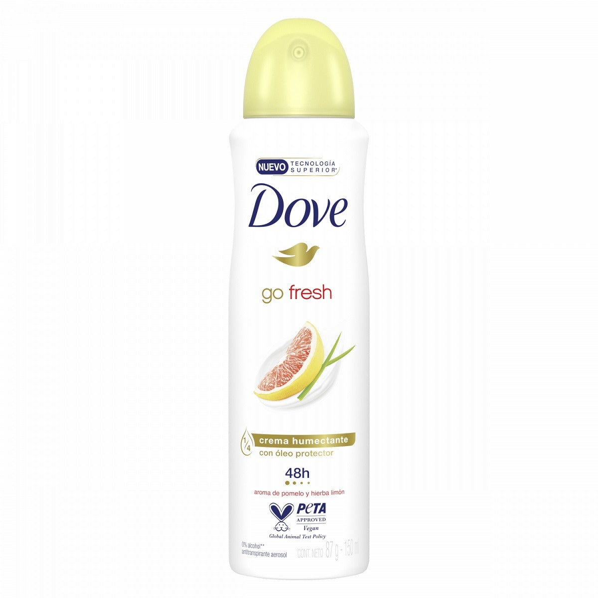 Dove Body Spray Grape Fruit 150Ml