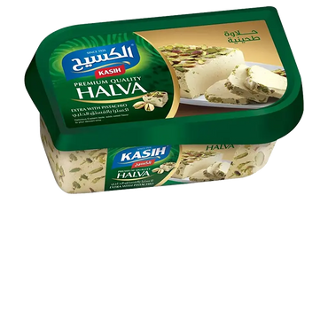 Extra Pistachio Halva - Authentic Gourmet Delight with Nutty Flavor and Rich Texture