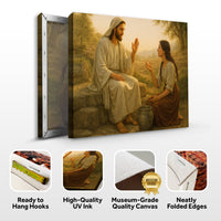 Samaritan at the Well Faith Wall Art II