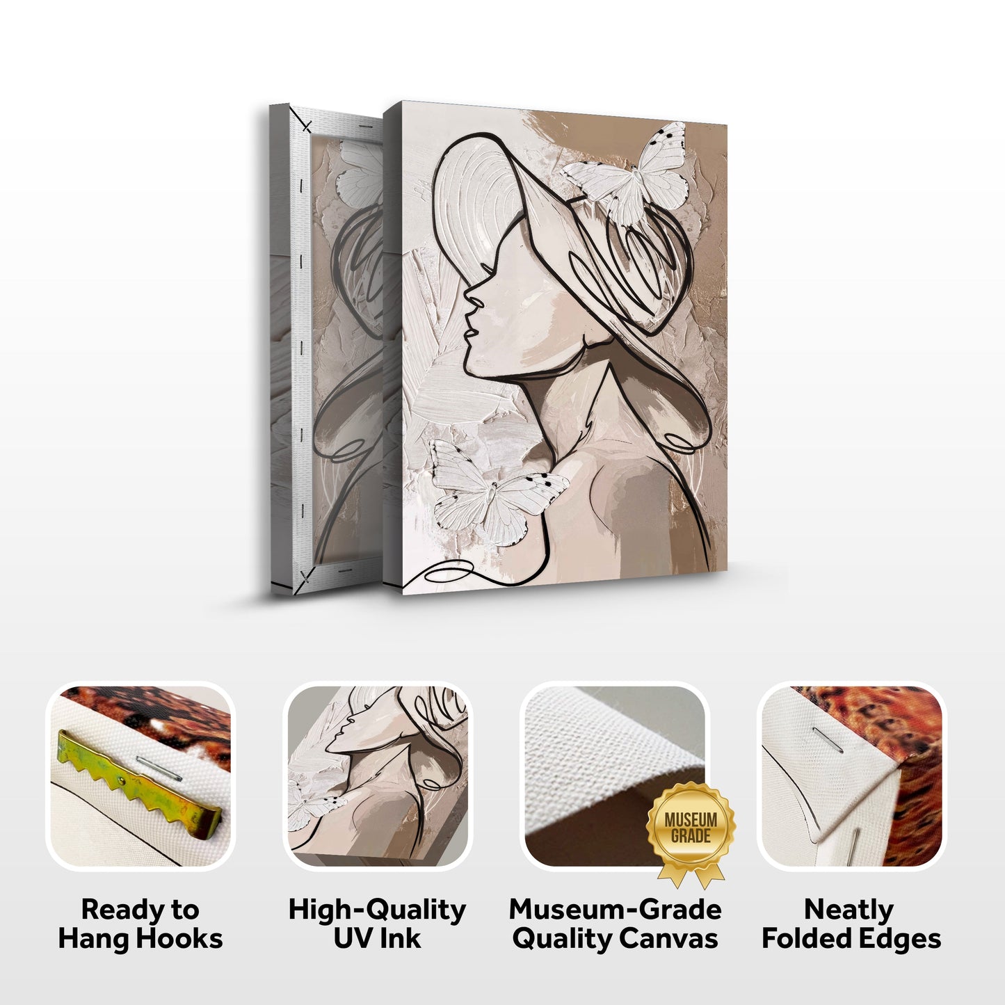 Minimalist Woman Line Wall Art II