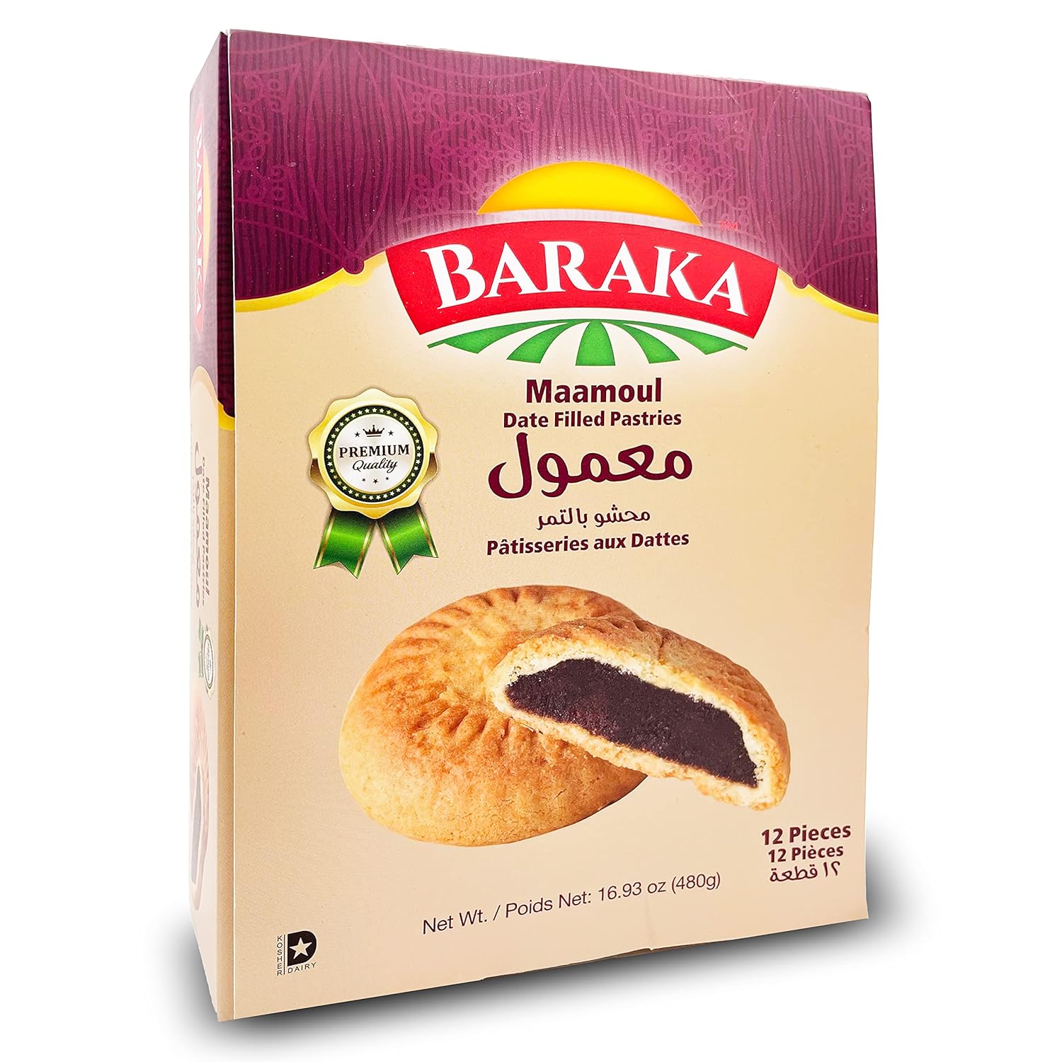 Baraka Maamoul Date 480Gr