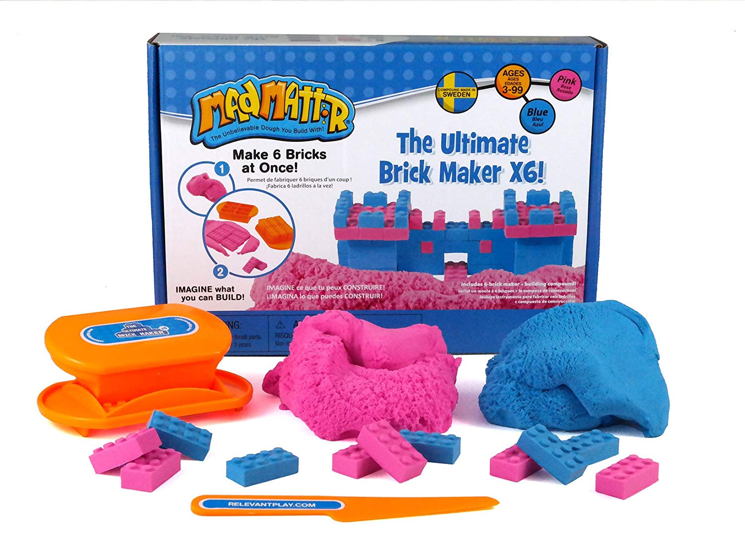 Mad Mattr Ultimate Brick Maker x6 Set