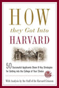 How They Got Into Harvard