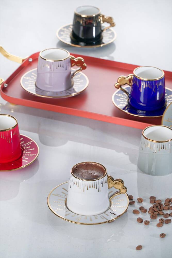 Acar Dione Coffee Set 6Pc