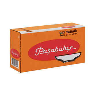 Pasabahce Tea Plate Plain 6Pc