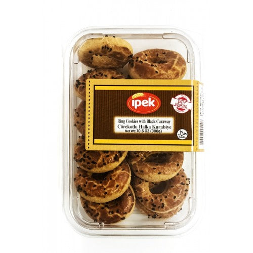 Ipek Cookie Ring Black Carway 300