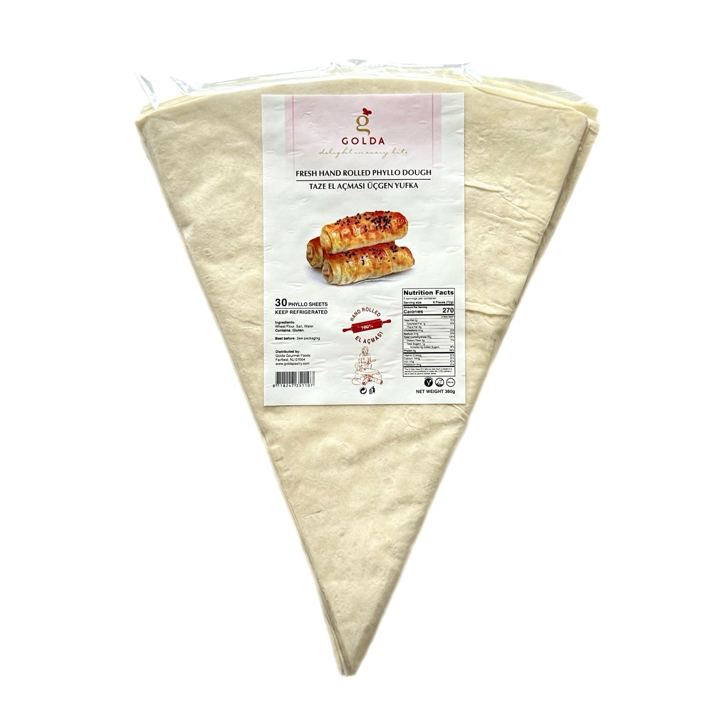 Golda Phyllo Triangle 360G