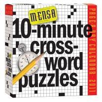 10-Minute Crossword Puzzles Page-A-Day Calendar: An Official Mensa Calendar (2011)