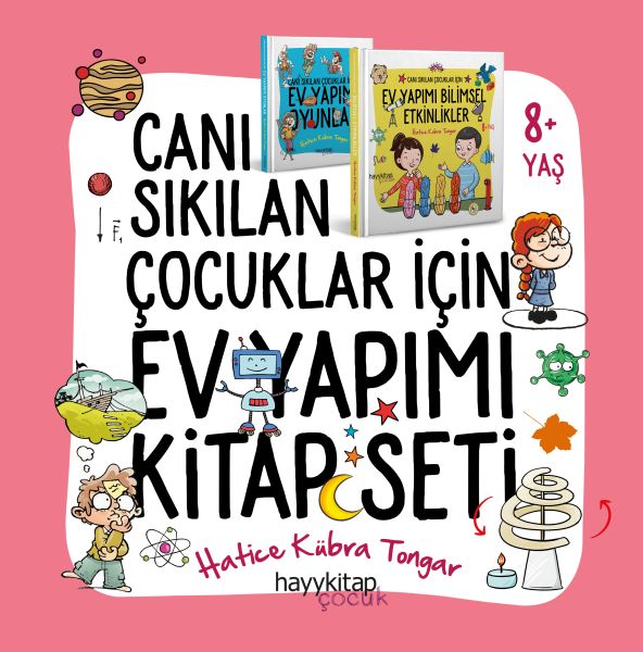 Canı Sıkılan Çocuklar İçin Ev Yapımı Kitap Seti- 2'li