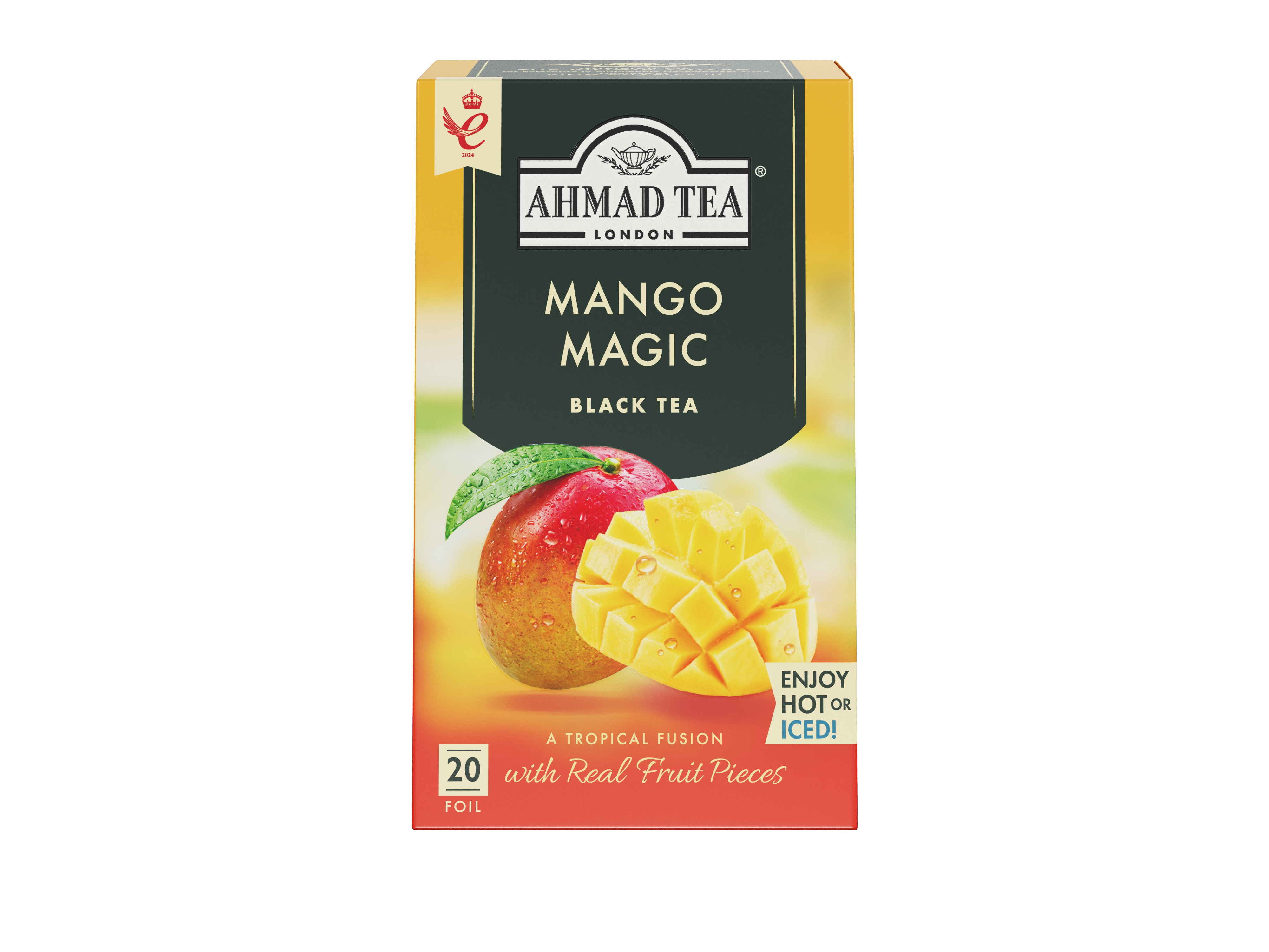 Mango Magic - Black Tea | 20' Tea Bags | Ahmad Tea