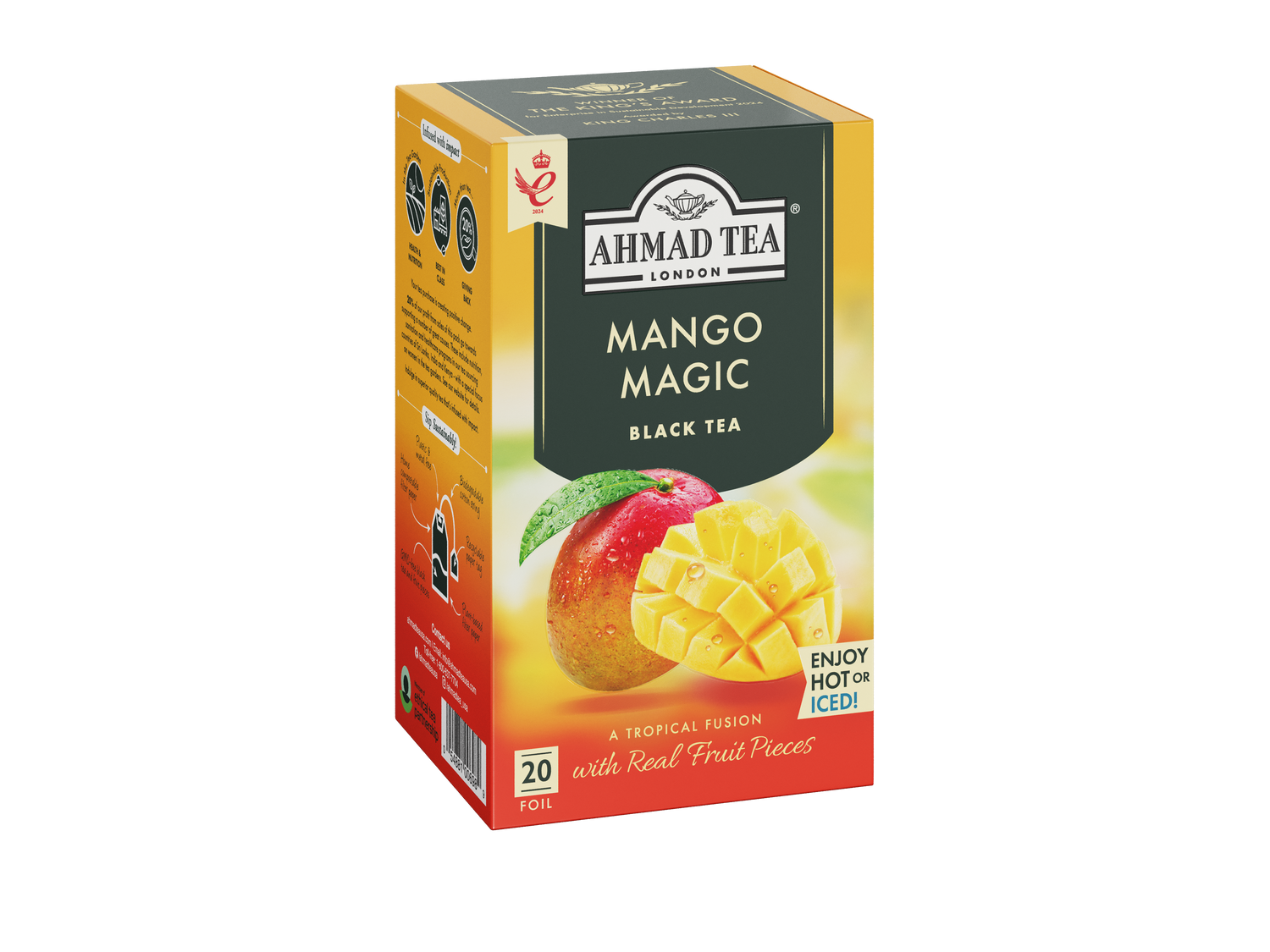 Mango Magic - Black Tea | 20' Tea Bags | Ahmad Tea