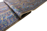 Hand-Knotted Zerkhaki Afghan Wool Area Rug – 6'7" x 9'7" | Rich Brown Tones, Durable Craftsmanship