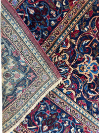 Antique Persian Kashan Debir Rug – 4’3” x 6’4” – Circa 1920s – Hand-Knotted Fine Wool