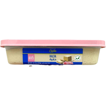 Cortas Sweet Halva With Rose 1Lb - Traditional Middle Eastern Dessert Delight