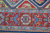 Handwoven Nourison Soumak SK43 Multicolor Area Rug – 8'5" x 11'7" – Professionally Cleaned