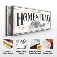 Vintage Homestead Sign II