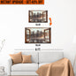 Upgrade Your 12x18 Inches 'Foggy Autumn Lake View By The Window' Canvas To 16x24 Inches