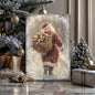 Vintage Christmas Santa Claus Wall Art II