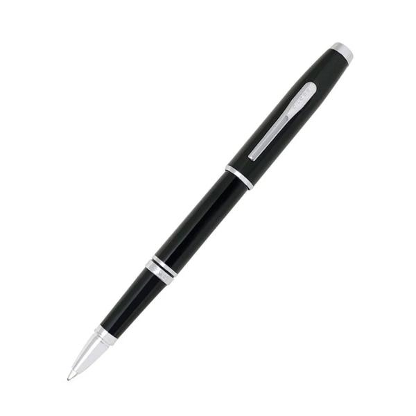 Coventry Black Lacquer with Polished Chrome Appointments 0.7mm Rollerball