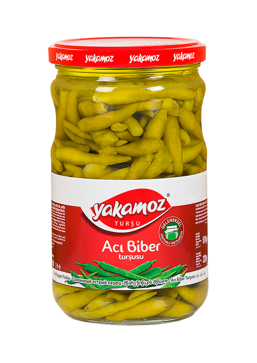 Yakamoz Acı Biber Turşusu 720Gr