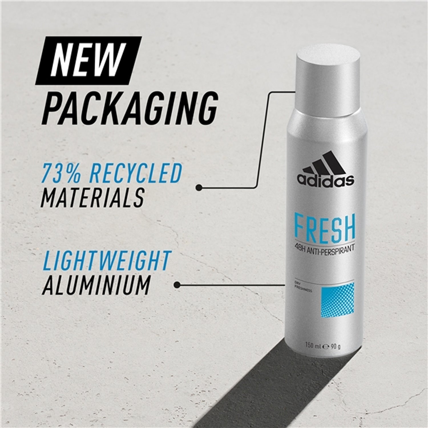 Adidas Deo Spray Fresh 150Ml