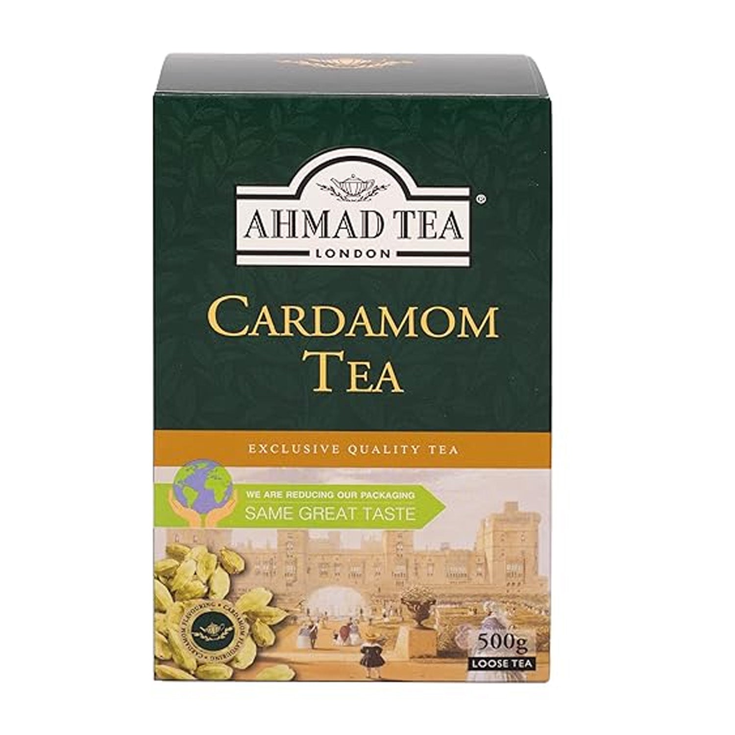 Ahmad Cardamon Tea 454G Box