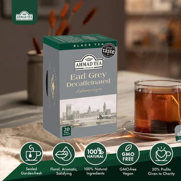 Ahmad EarlGey Decaf Tea 20Tb