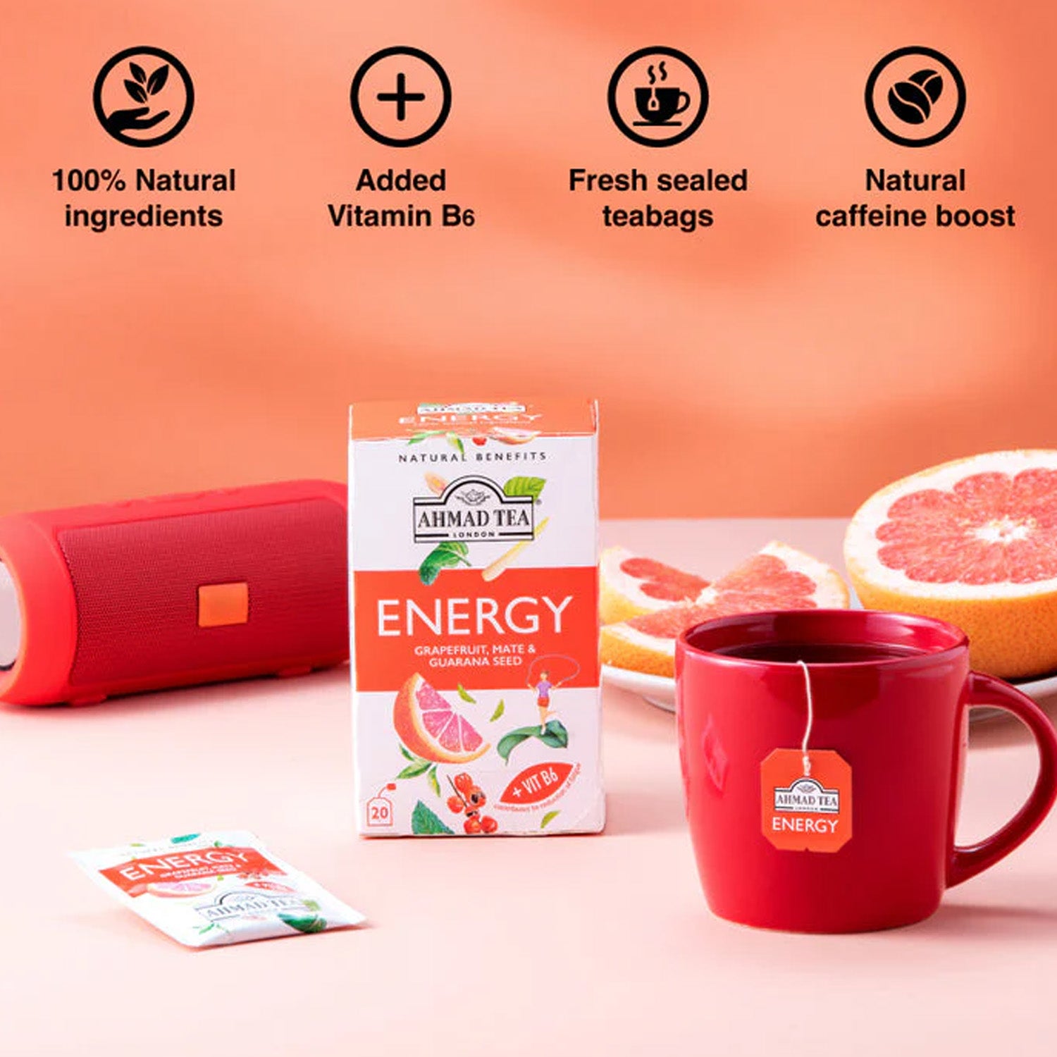 Ahmad Energy Tea 20 Tea Bags