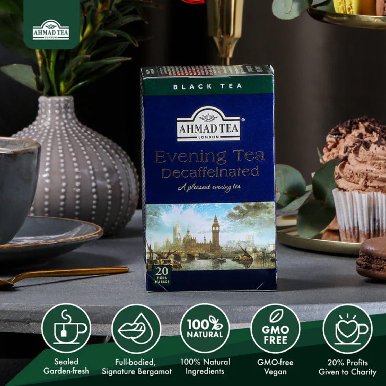 Ahmad Akşam Kafeinsiz 20 Yemek Kaşığı