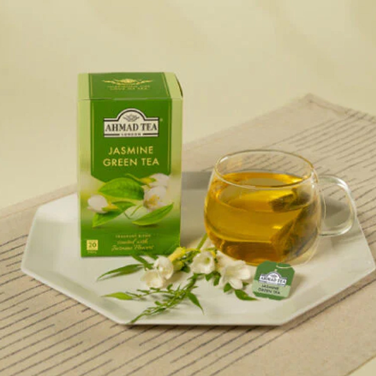 Ahmad JasmineGeen Tea 20 Tb