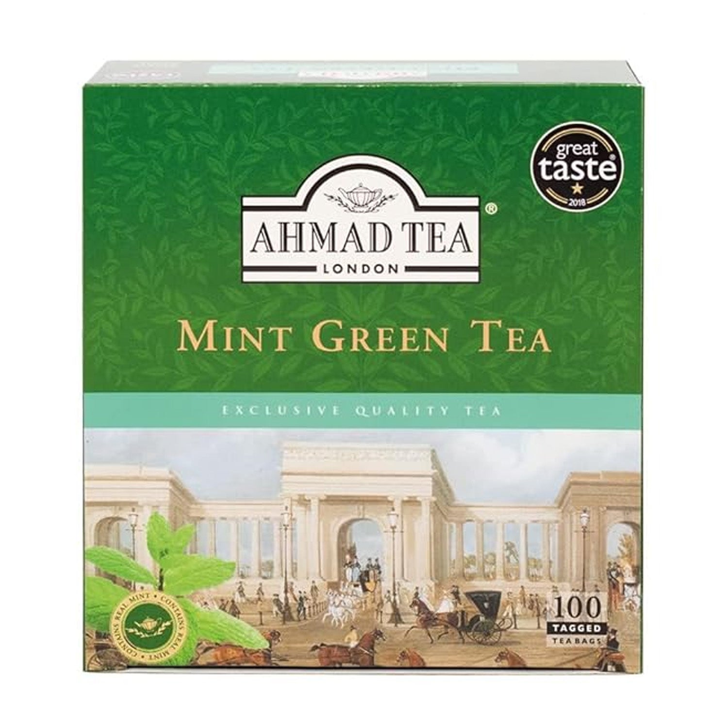 Ahmad Mint Green Tea 100T/B