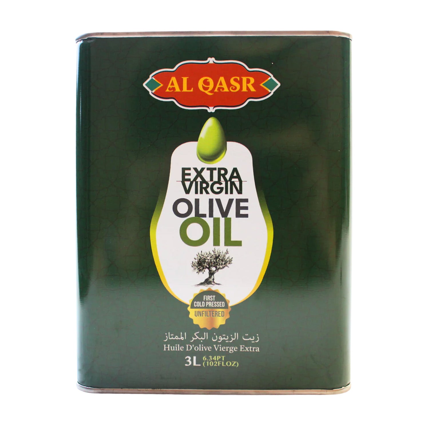 Al Qasr Extra Virgin Olive Oil 3L