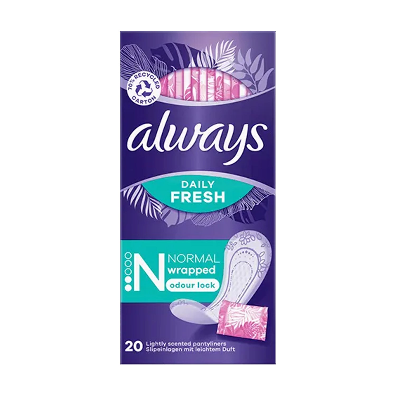 Always Pantiliners Daily Fresh 20Ct