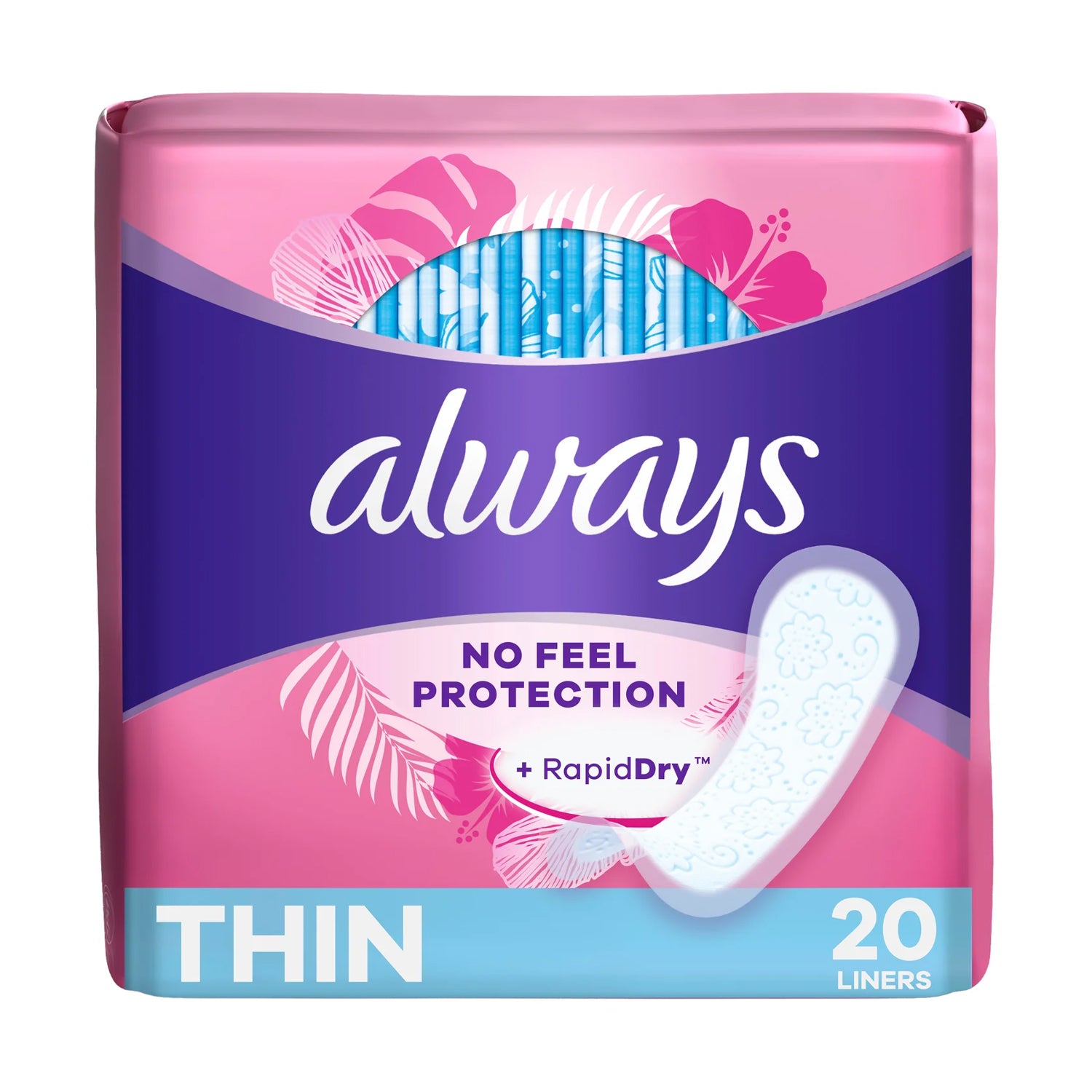 Always Thin Unscented 20 Ct