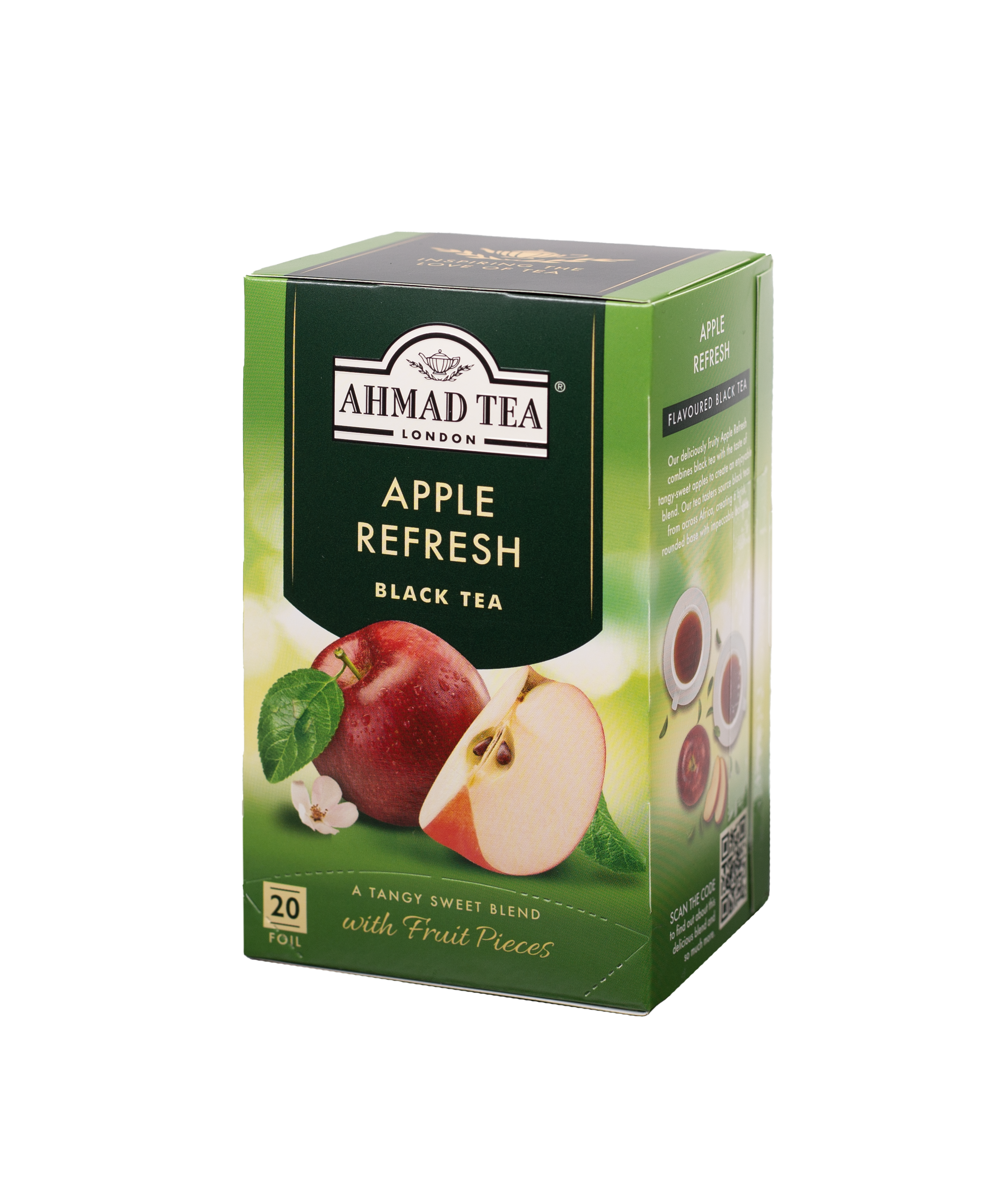 Apple Refresh - Black Tea | 20' Tea Bags | Ahmad Tea
